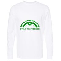 Gold Soft Touch Long Sleeve T-Shirt Thumbnail