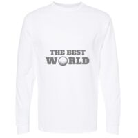 Gold Soft Touch Long Sleeve T-Shirt Thumbnail