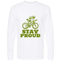 Gold Soft Touch Long Sleeve T-Shirt Thumbnail