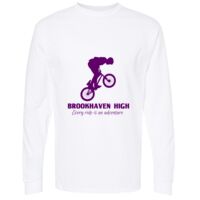 Gold Soft Touch Long Sleeve T-Shirt Thumbnail