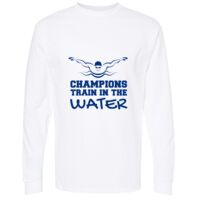 Gold Soft Touch Long Sleeve T-Shirt Thumbnail