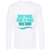 Gold Soft Touch Long Sleeve T-Shirt Thumbnail