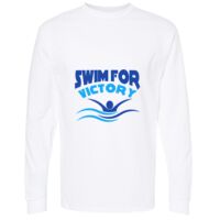 Gold Soft Touch Long Sleeve T-Shirt Thumbnail