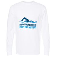 Gold Soft Touch Long Sleeve T-Shirt Thumbnail