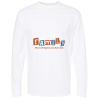 Gold Soft Touch Long Sleeve T-Shirt Thumbnail