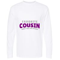 Gold Soft Touch Long Sleeve T-Shirt Thumbnail