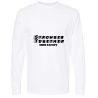 Gold Soft Touch Long Sleeve T-Shirt Thumbnail