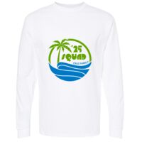 Gold Soft Touch Long Sleeve T-Shirt Thumbnail
