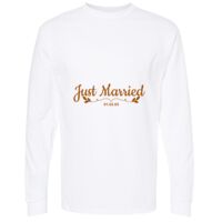 Gold Soft Touch Long Sleeve T-Shirt Thumbnail