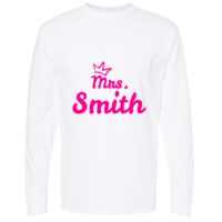Gold Soft Touch Long Sleeve T-Shirt Thumbnail