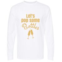 Gold Soft Touch Long Sleeve T-Shirt Thumbnail