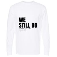 Gold Soft Touch Long Sleeve T-Shirt Thumbnail