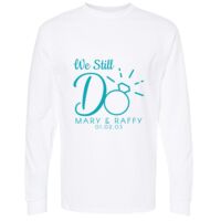 Gold Soft Touch Long Sleeve T-Shirt Thumbnail