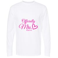 Gold Soft Touch Long Sleeve T-Shirt Thumbnail