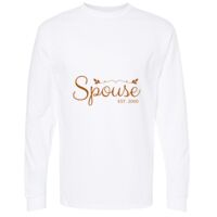 Gold Soft Touch Long Sleeve T-Shirt Thumbnail