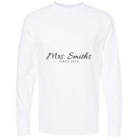 Gold Soft Touch Long Sleeve T-Shirt Thumbnail