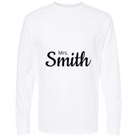 Gold Soft Touch Long Sleeve T-Shirt Thumbnail