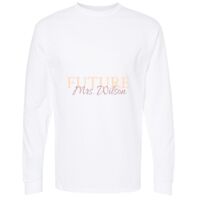 Gold Soft Touch Long Sleeve T-Shirt Thumbnail