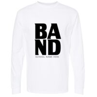 Gold Soft Touch Long Sleeve T-Shirt Thumbnail