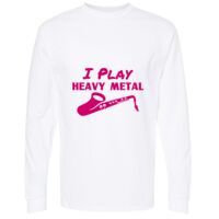 Gold Soft Touch Long Sleeve T-Shirt Thumbnail