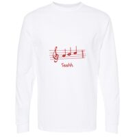 Gold Soft Touch Long Sleeve T-Shirt Thumbnail