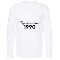 Gold Soft Touch Long Sleeve T-Shirt Thumbnail