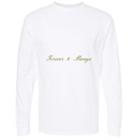 Gold Soft Touch Long Sleeve T-Shirt Thumbnail