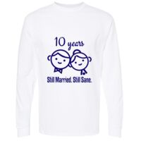 Gold Soft Touch Long Sleeve T-Shirt Thumbnail