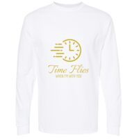 Gold Soft Touch Long Sleeve T-Shirt Thumbnail