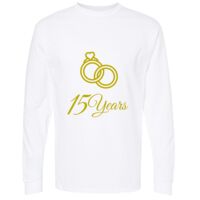 Gold Soft Touch Long Sleeve T-Shirt Thumbnail