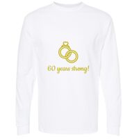 Gold Soft Touch Long Sleeve T-Shirt Thumbnail