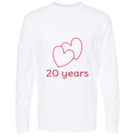 Gold Soft Touch Long Sleeve T-Shirt Thumbnail