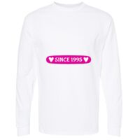 Gold Soft Touch Long Sleeve T-Shirt Thumbnail