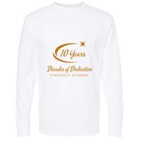 Gold Soft Touch Long Sleeve T-Shirt Thumbnail