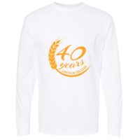 Gold Soft Touch Long Sleeve T-Shirt Thumbnail