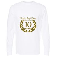 Gold Soft Touch Long Sleeve T-Shirt Thumbnail