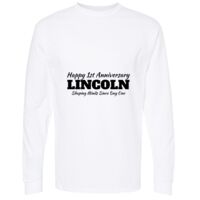 Gold Soft Touch Long Sleeve T-Shirt Thumbnail