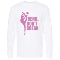 Unisex Gold Soft Touch Long Sleeve T-Shirt Thumbnail