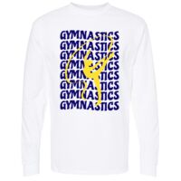 Unisex Gold Soft Touch Long Sleeve T-Shirt Thumbnail