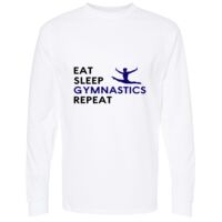 Unisex Gold Soft Touch Long Sleeve T-Shirt Thumbnail