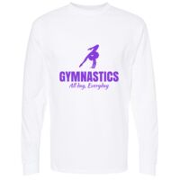 Unisex Gold Soft Touch Long Sleeve T-Shirt Thumbnail