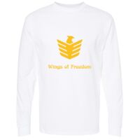 Unisex Gold Soft Touch Long Sleeve T-Shirt Thumbnail