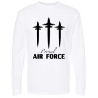 Unisex Gold Soft Touch Long Sleeve T-Shirt Thumbnail