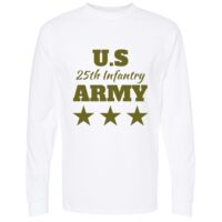 Unisex Gold Soft Touch Long Sleeve T-Shirt Thumbnail