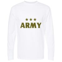 Unisex Gold Soft Touch Long Sleeve T-Shirt Thumbnail