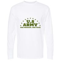 Unisex Gold Soft Touch Long Sleeve T-Shirt Thumbnail