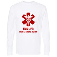 Unisex Gold Soft Touch Long Sleeve T-Shirt Thumbnail