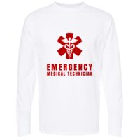 Unisex Gold Soft Touch Long Sleeve T-Shirt Thumbnail