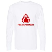 Unisex Gold Soft Touch Long Sleeve T-Shirt Thumbnail