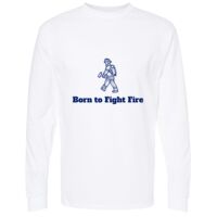 Unisex Gold Soft Touch Long Sleeve T-Shirt Thumbnail